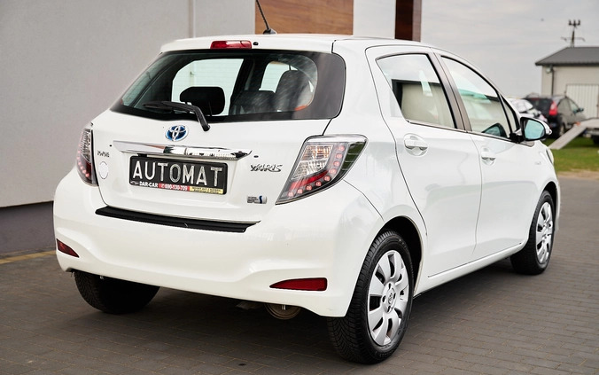 Toyota Yaris cena 41900 przebieg: 83985, rok produkcji 2012 z Ostróda małe 781